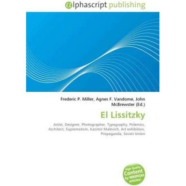 El Lissitzky, Fachbücher