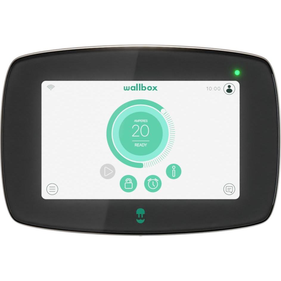 Wallbox, Elektroauto Ladestation, Commander 2 (Typ 2, 22 kW, 6 A, Fest verdrahtet)
