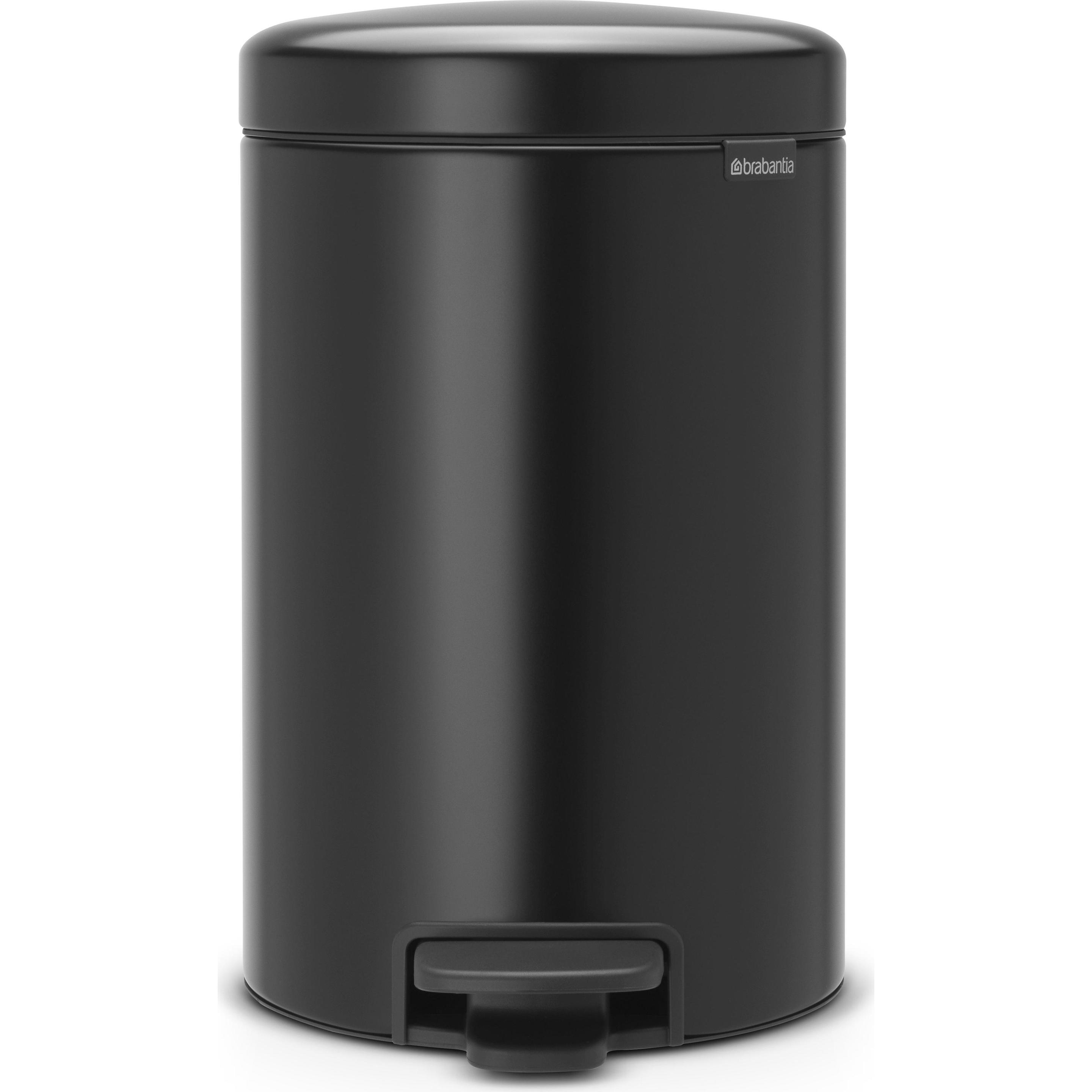 Brabantia Newlcon, Abfalleimer, Schwarz