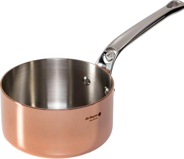 Produktbild de Buyer Stielkasserolle (14 cm, Kochtopf, Kupfer)