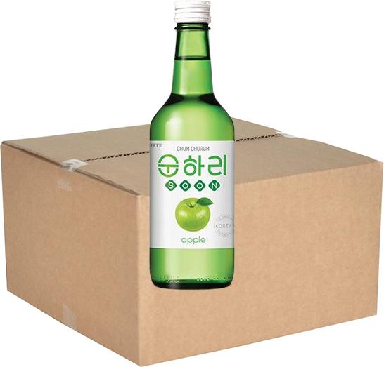 Actual product image Chum Churum Soju (Apple)