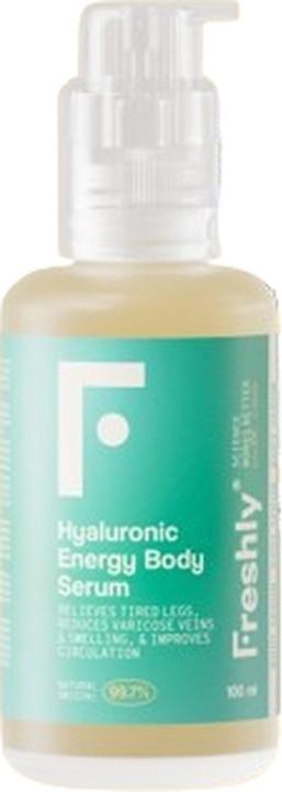 Freshly Cosmetics Hyaluronic Energy Body Serum for Tired Legs, Varicose Veins, and Water Retention 1 (100 ml)