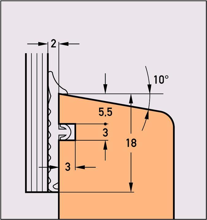 Image du produit Deventer Profils d'étanchéité S 9855 b