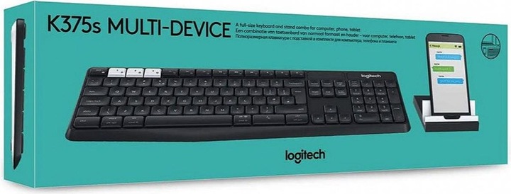 Actual product image Logitech K375s Multi-Device (DE, Wireless)