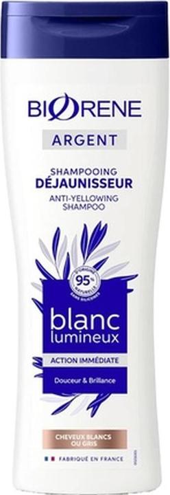 Actual product image Biorene Silver De-Yellowing Immediate Action Bright White (Silver shampoo)