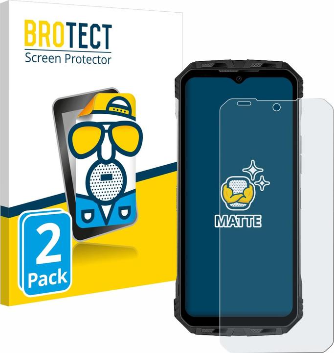 Produktbild BROTECT Entspiegelungs-Schutzfolie Displayschutz Matt (2 Stück, Doogee S110)
