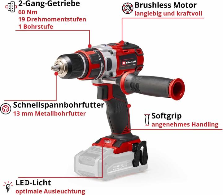 Actual product image Einhell TE-CD 18 Li Brushless Solo (Drill driver)