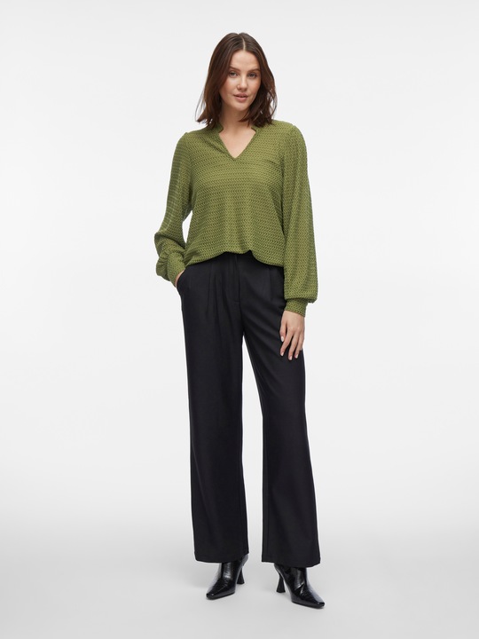 Actual product image Vila V-neck top with long sleeves (XL)