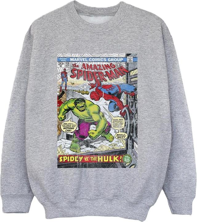 Immagine prodotto Spider-Man VS Hulk Cover Felpa Ragazzi (128)