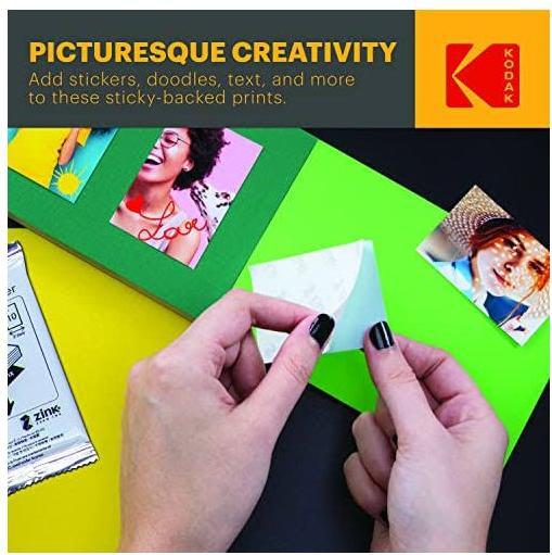 Immagine prodotto Kodak Pellicola istantanea 2x3 (Stampato, Tocco a scatto, schiocco, M230, Verde menta, Mini 2)