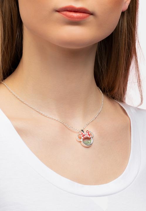 Produktbild NoName MINNIE - Collier Anniversaire en Laiton Plaqué Argent - Août (Sterling Silber)