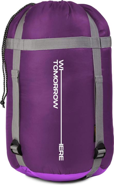 Produktbild Where Tomorrow Mumienschlafsack Polyester, Lila (230 cm)
