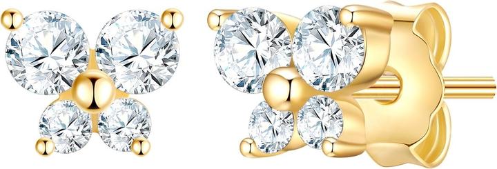 Immagine prodotto Glanzstücke München Orecchini da donna a farfalla in argento 925 - 34502 (Argento)