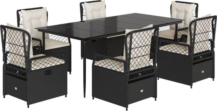 Produktbild vidaXL Garten Essgruppe (200 x 100 x 74 cm)