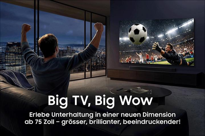 Actual product image Samsung MRE75R95HATXZU (75", R95H, Micro RGB, 4K, 2026, CH)