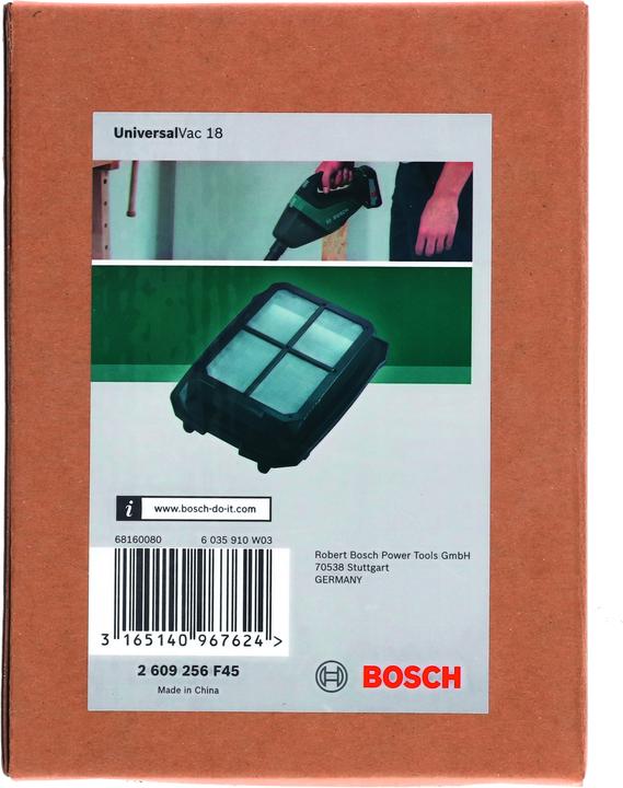 Actual product image Bosch Zubehör Pre-filter UniversalVac 18