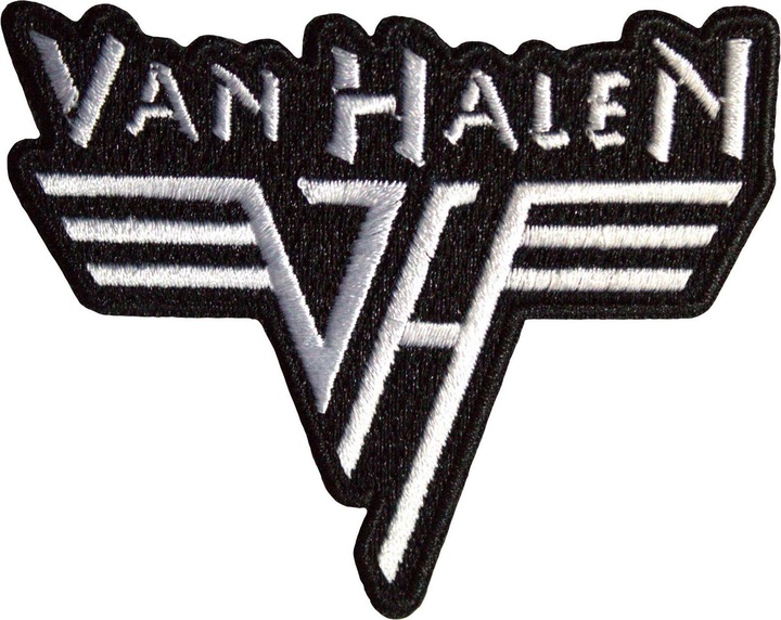 Produktbild Van Halen RetroLogo Aufnäher zum Aufbügeln gewebter Stoff