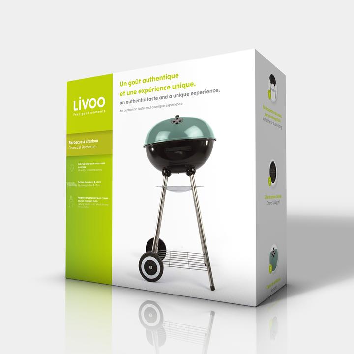 Produktbild Livoo Holzkohle-Grill (46 cm)