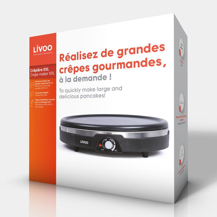 Immagine prodotto Livoo Ferro da stiro per crêpe XXL