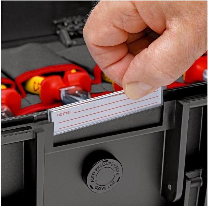 Actual product image Knipex Tool Case Robust45 Move Electric (63 pieces)