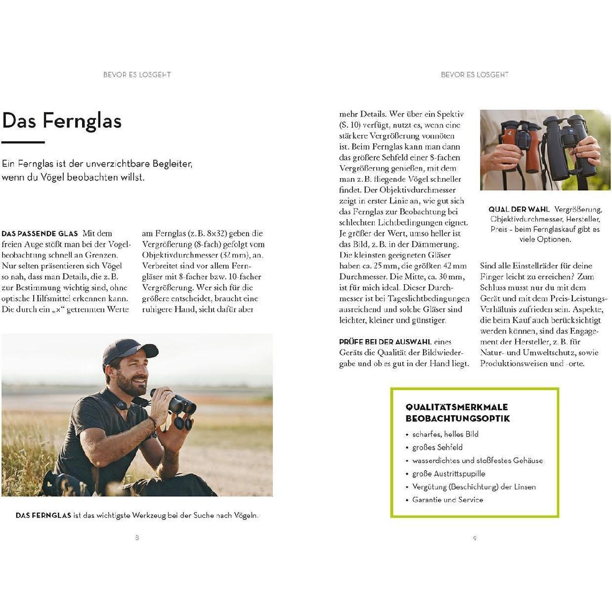 Thumbnail - Vögel beobachten, Ratgeber von Leander Khil