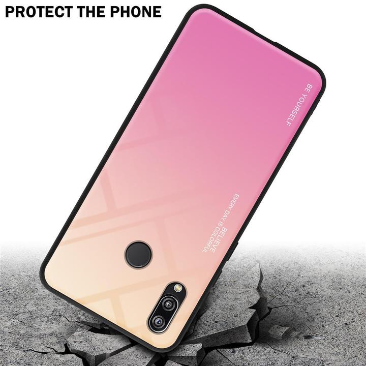 Actual product image Cadorabo TPU 2 colors glass cover (Huawei Nova 3E)