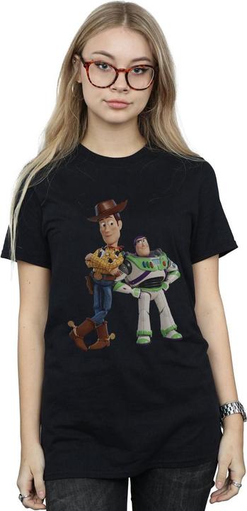 Immagine prodotto Disney Toy Story Buzz And Woody Standing Maglietta Ampia Donna (XXL)