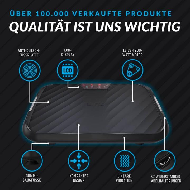 Image du produit Bluefin Fitness Vibrationsplatte C Ultra Lite für Ganzkörpertraining Zuhause