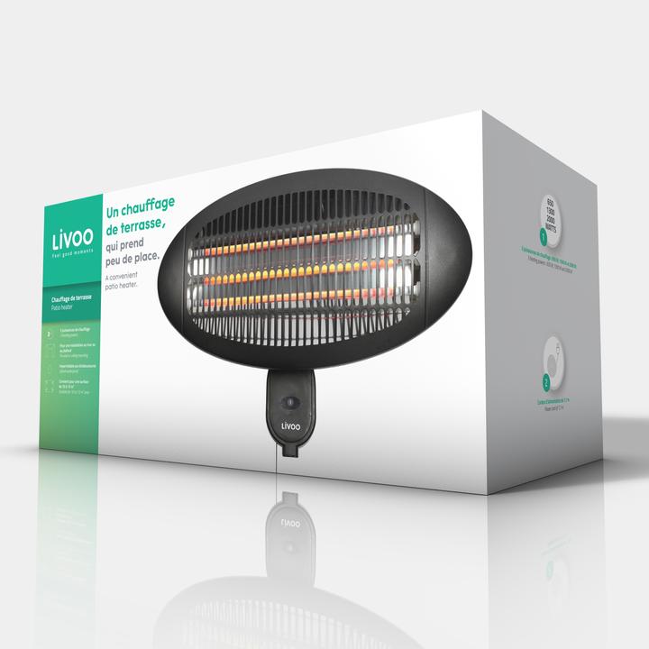 Immagine prodotto Livoo Stufa elettrica da esterno (2000 W)