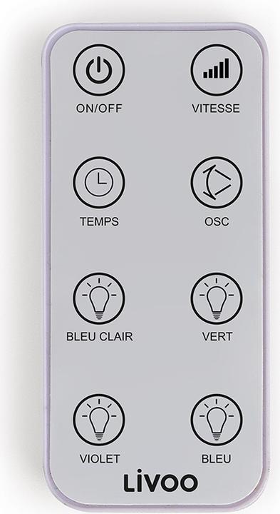 Actual product image Livoo Bladeless fan