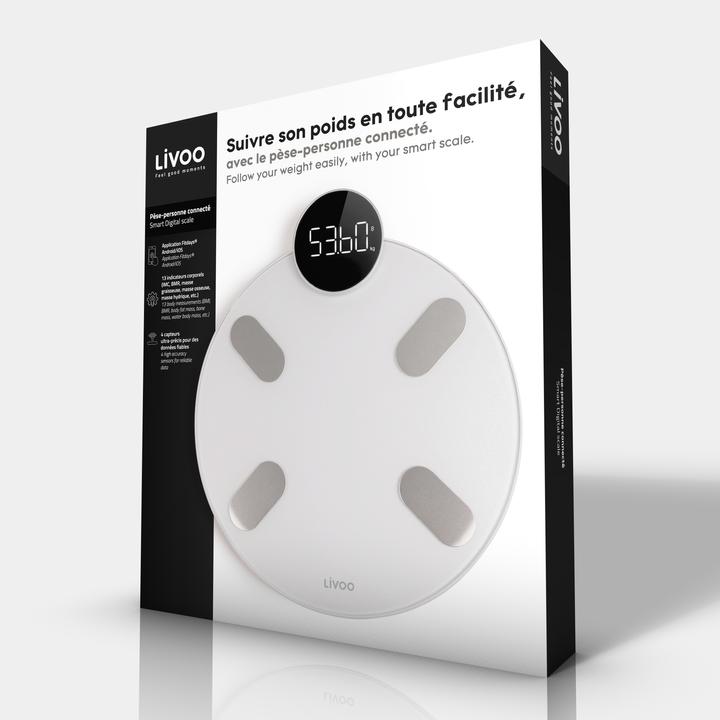 Actual product image Livoo Smart Digital scale (180 kg)