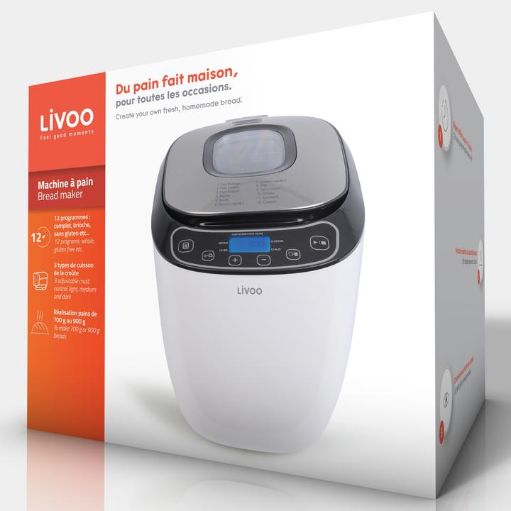 Actual product image Livoo Bread maker