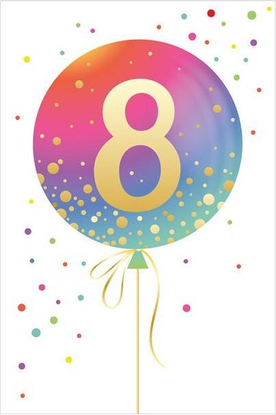 Image du produit Card Group Carte Anniversaire Ballon 8