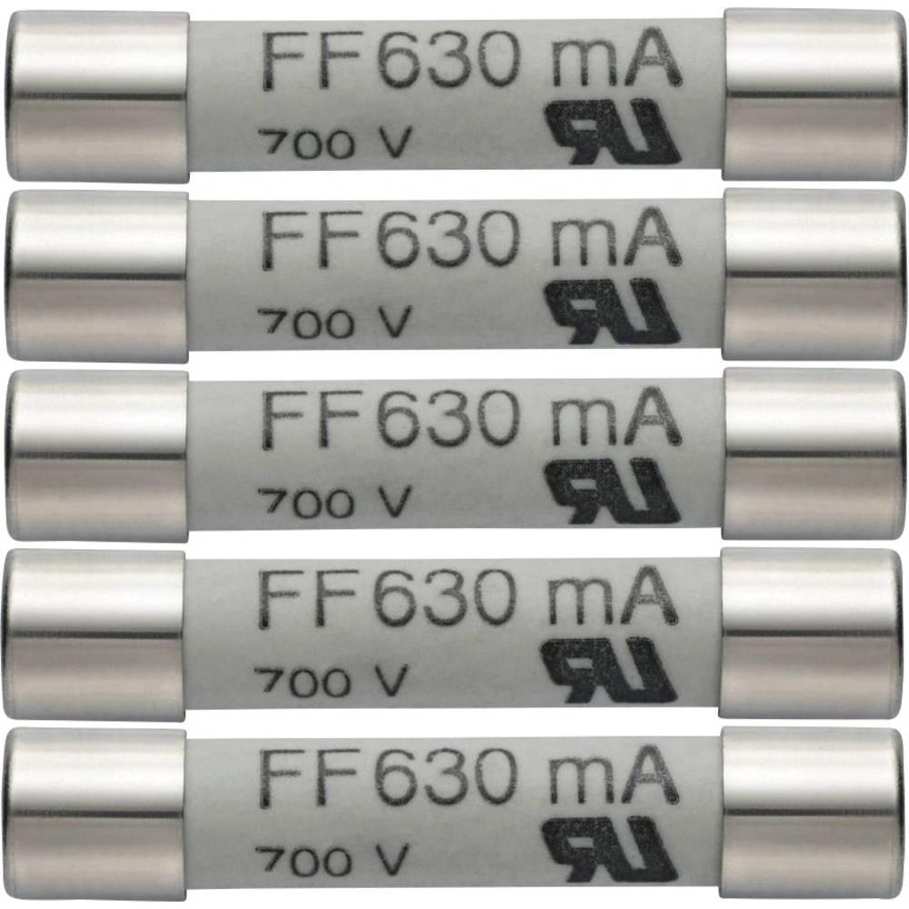 Testo Sicherung Multimetersicherung 5er Set tzsicherungen 630mA/600V, Messtechnik