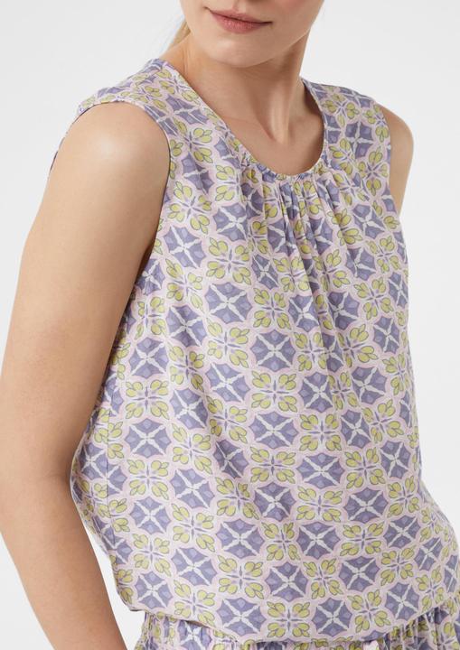 Produktbild Comma Bluse Strukturiertes Blusentop mit Raffung (34)