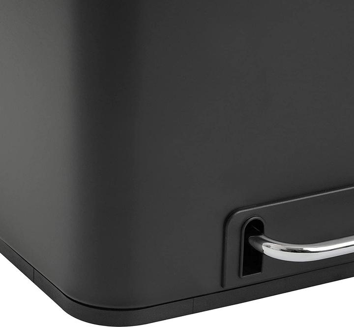 Immagine prodotto Svita TM2X24 Cestino a Pedale 48 Litri Nero (48 l)