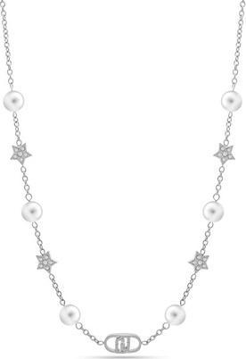 Produktbild Liu Jo - Steel necklace with crystals and artificial pearls Fashion LJ2633