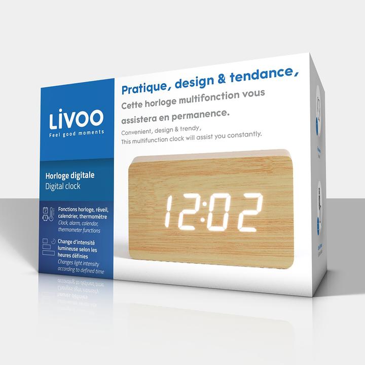 Actual product image Livoo Digital clock