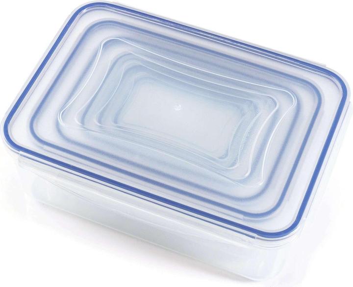 Productafbeelding Gourmetmaxx Opbergcontainer Klick-It 5,86 l, blauw/transparant (5.86 l)