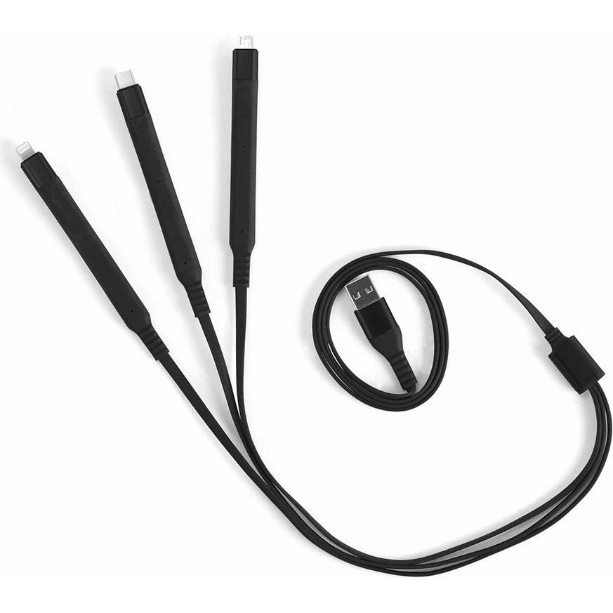Livoo Kabel USB 3 in 1 (USB 3.2 Gen 1), USB Kabel