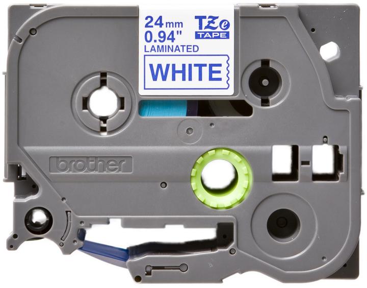 Produktbild Brother Tze-253 (2.40 cm, Weiss, Blau)