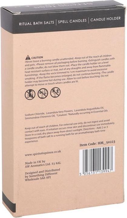 Image du produit Something Different - Ensemble de bain STRESS LESS HERBAL RITUAL (Sel de bain)