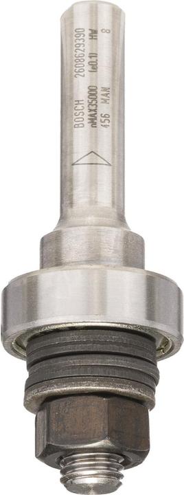 Produktbild Bosch Professional Zubehör Schaft für Scheibenfräse mit Führungskugellager, 8 mm, D 22 mm, G 60,3 mm