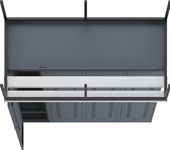 Actual product image Wolf Clothes locker with bench underneath (160 cm, 214 cm)
