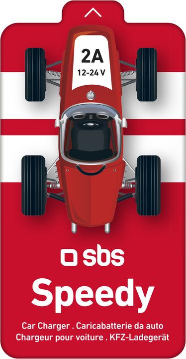 Actual product image SBS Speedy car charger