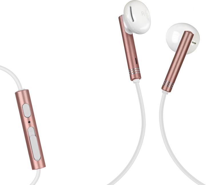 SBS In-Ear-Kopfhörer aus Metall aus der Gold Collection (Kabelgebunden)