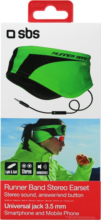 Immagine prodotto SBS Sportband Runner con cuffie integrate (Cablato)