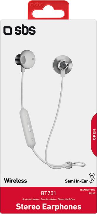 Actual product image SBS BT701 Wireless Metal Earphones (5 h, Wireless)