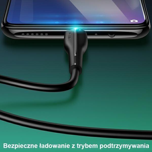 Image du produit Usams Câble U38 microUSB 4A Fast Charge for OPPO 1m biały/white SJ375USB02 (US-SJ375) (1 m)