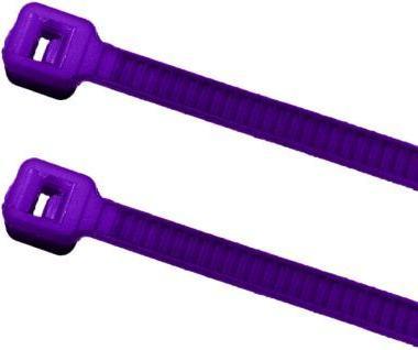Actual product image Tecline Kabelbinder, lila, 160 x 2,5 mm VPE: 100 Stück (100 pcs.)